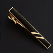 Men's Formal Business Wear Accessories Striped Tie Clip