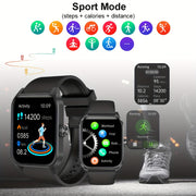 Men's Smartwatch 4.7cm HD Touch Screen Waterproof Pedometer Message Call Compatibility