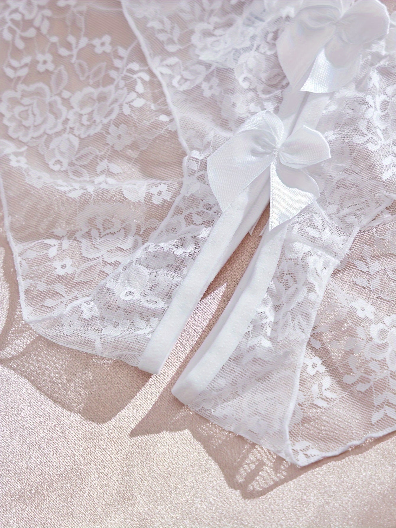 Women's Lace Bow Briefs Sexy Comfortable Underwear