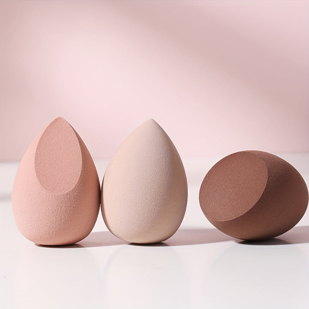 3-Piece Makeup Sponge Set Blenders for Powder and Foundation