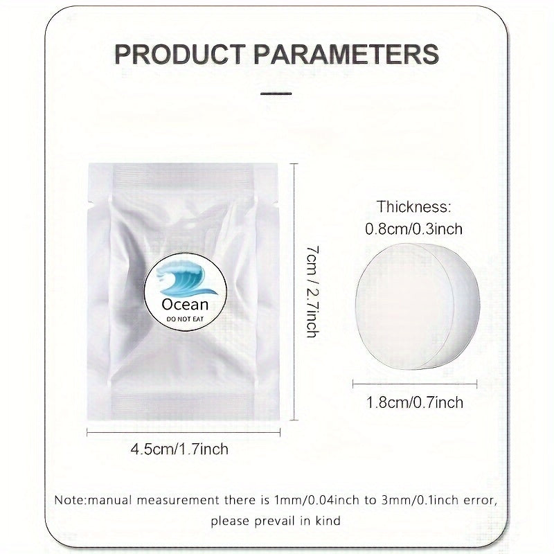 6-Piece Car Air Freshener Set Refill Vent Perfume Long-Lasting Scent