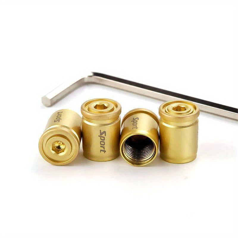 Universal Anti-Theft Tire Valve Cap Sport Modified Rubber Car Accessories