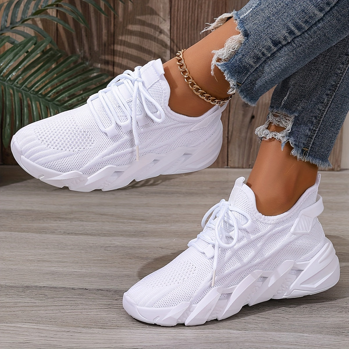 Zapatillas de malla para mujer, casuales, ligeras, de caña baja, para caminar, con plantilla de amortiguación