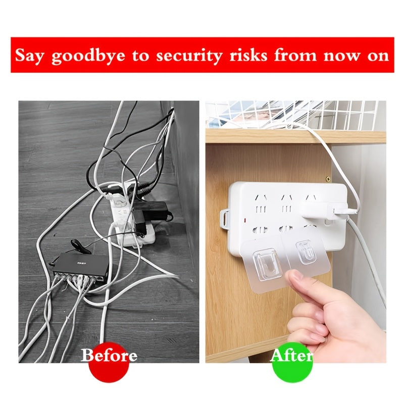 10 juft suv o'tkazmaydigan yopishqoq sirtqi tutqichlar, hammom va oshxona uchun, burg'ulashsiz