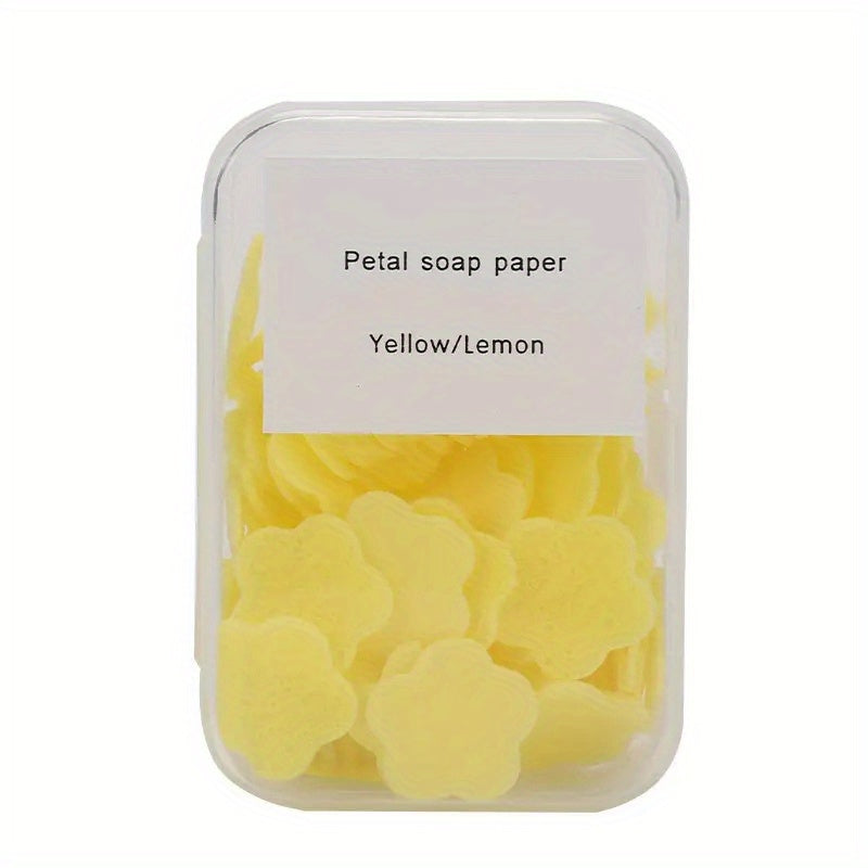 100 Pcs Portable Scented Foaming Hand Soap for Travel Brightening Rose
