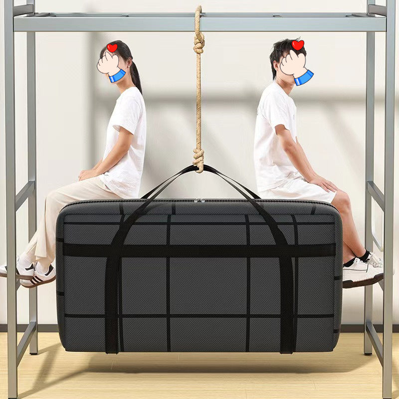 Katta hajmli saqlash sumkasi, non-toʻqima mato, zippersi bilan kiyimlar va o'yinchoqlar uchun tashkilotchi