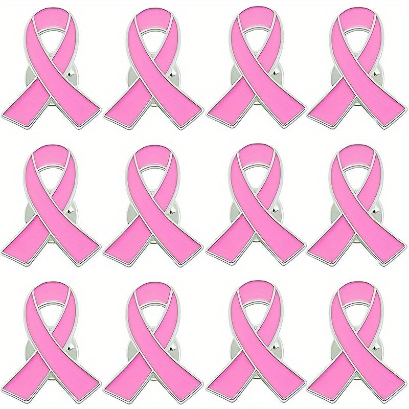 Rangli lenta xamirtalash uchun pinlar, xayriya tadbirlari uchun, omon qolganlarni tan olish, 6/12 ta paket