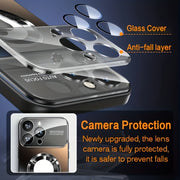 Магнитный чехол для телефона для iPhone с беспроводной зарядкой, ударопрочный бампер, прозрачная крышка