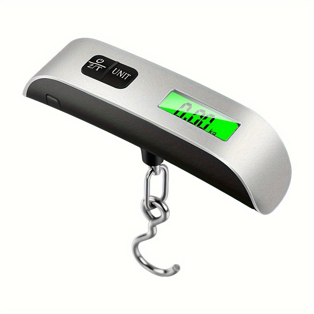 Portable Electronic Luggage Scale 50kg with LCD Display and Overload Indicator