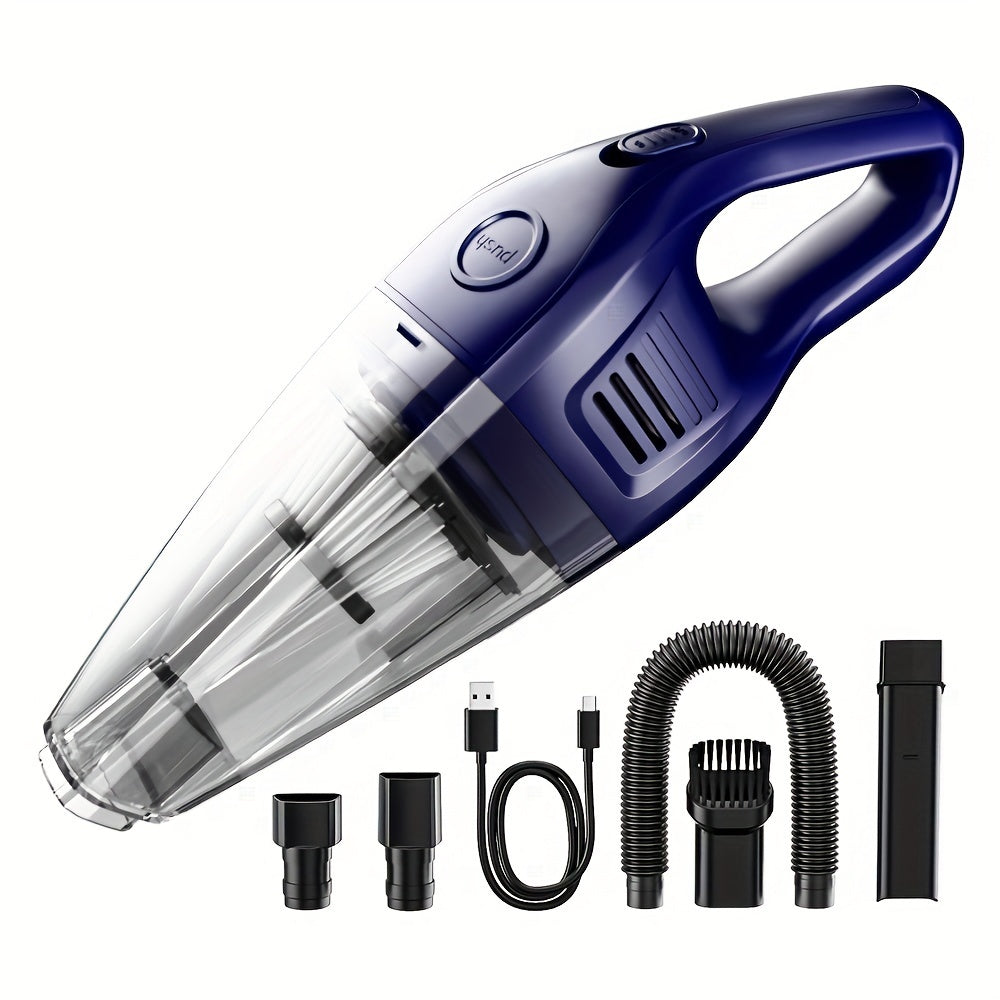 Handheld Cordless Wet Dry Vacuum Cleaner for Home Car Rechargeable Compact