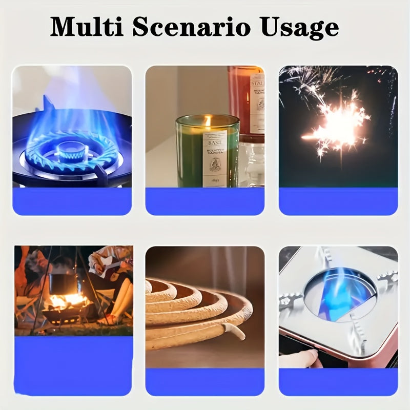 Universal metall USB qayta to'ldiriladigan shamollarga qarshi arc yong'og'i, shamlar va BBQ uchun