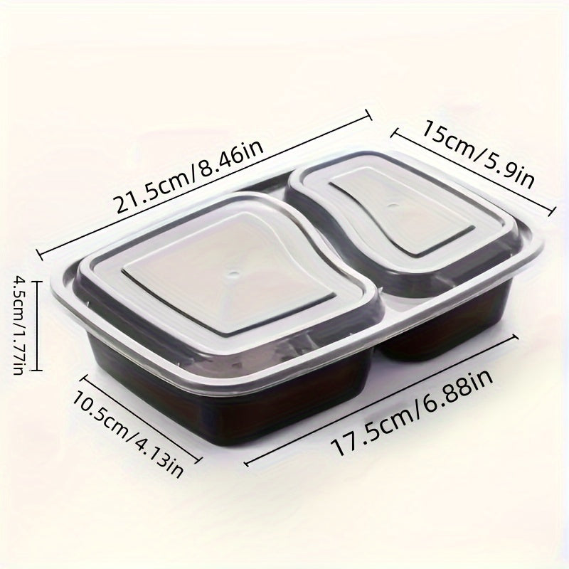 Disposable Lunch Boxes Pack of 10-100 Microwaveable BPA Free Large with Lids
