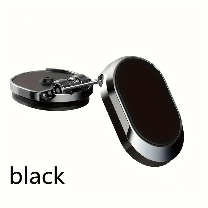 Magnitli avtomobil telefon uchun tutqich, bukiladigan, aylanadigan, panel uchun universal