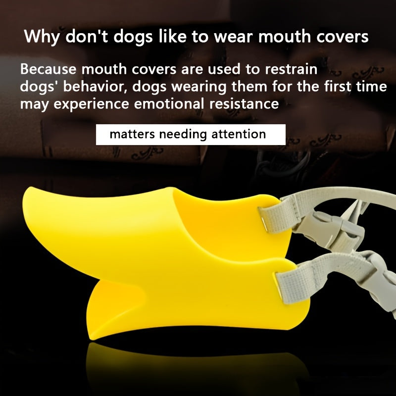 Soft Dog Muzzle Cover Breathable Comfortable Chewing Prevention Small Dogs Assorted Colors
