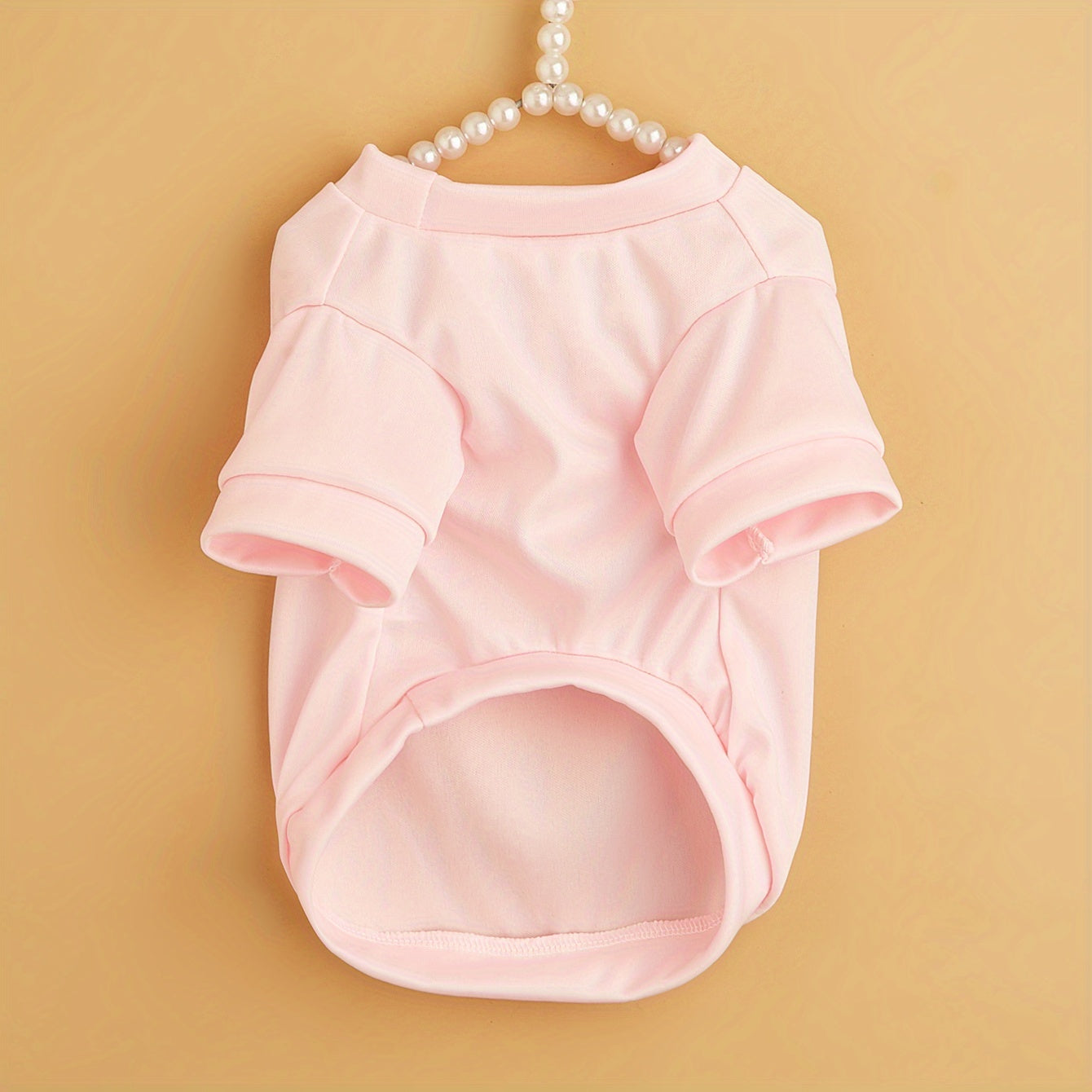 Pet T-Shirt Quick Dry Summer Dog Tee Casual Knit Polyester Small Medium Toy