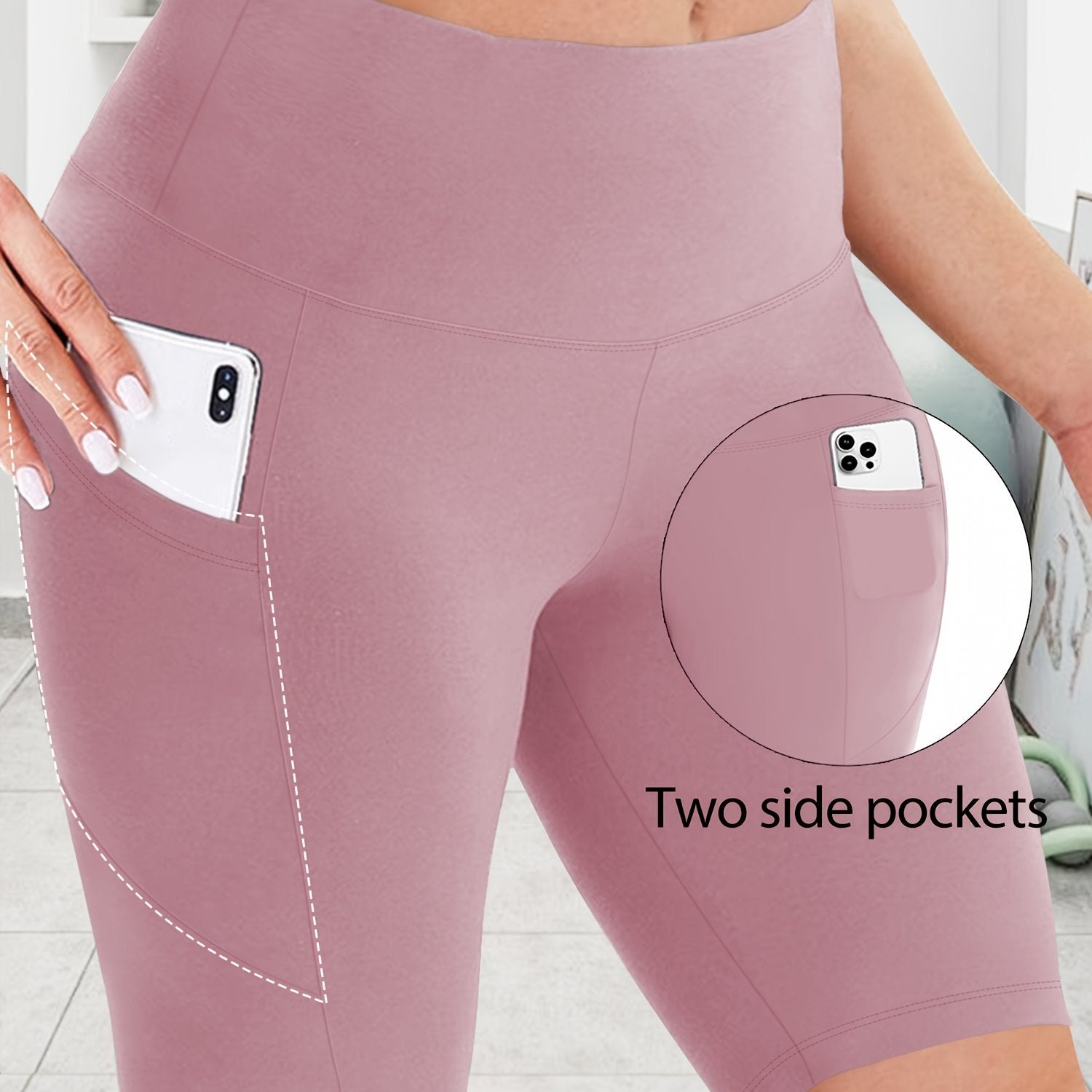 Plus Size Activewear Shorts Yoga Leggings Sports Summer Low Price