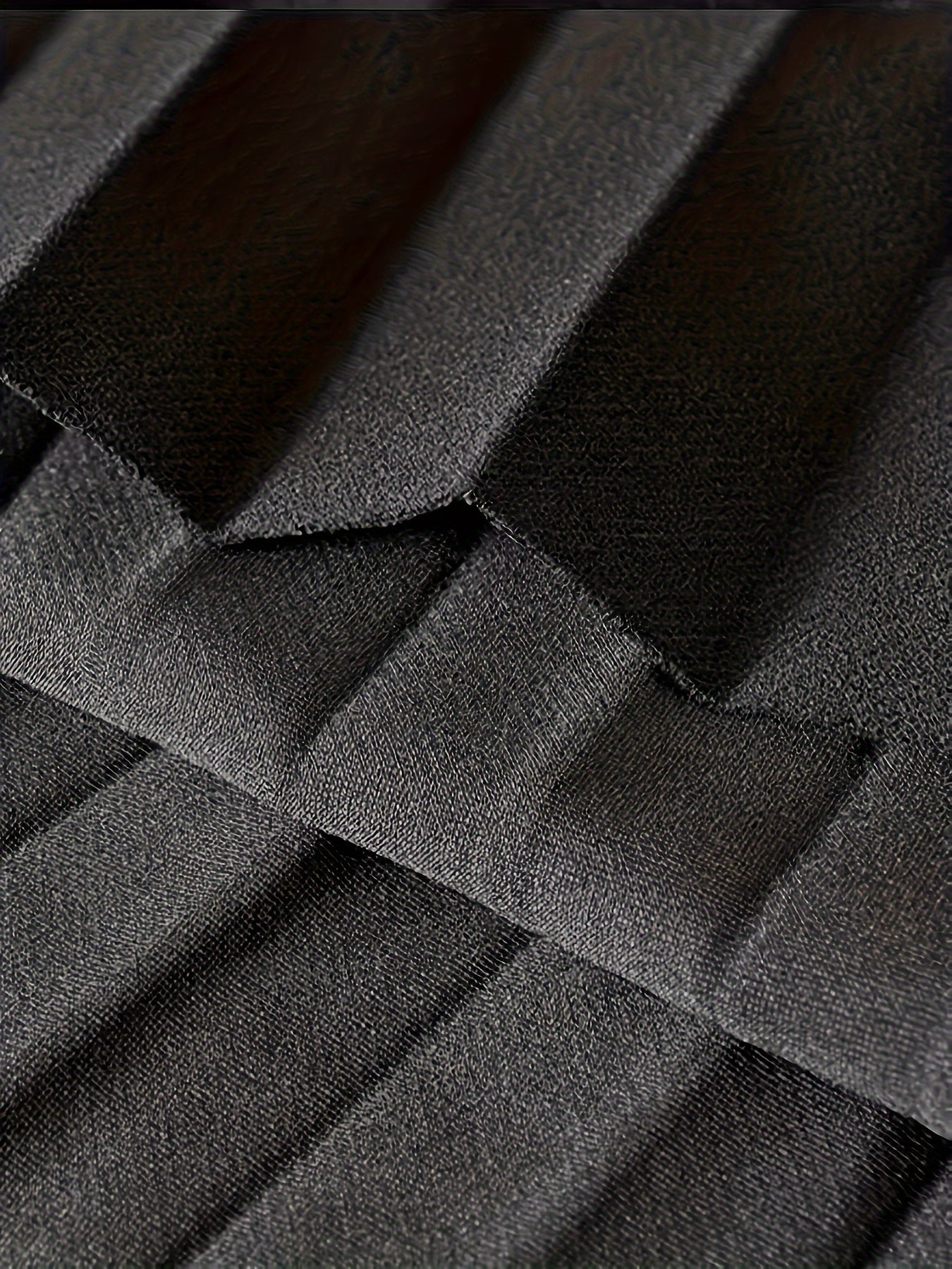 Women's Pleated Midi Skirt Solid Color Spring Summer Casual Elegant Polyester