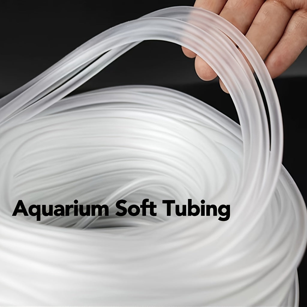 Silicone Aquarium Air Tubing 3.05m or 9.14m Translucent Flexible Water Pump Accessory