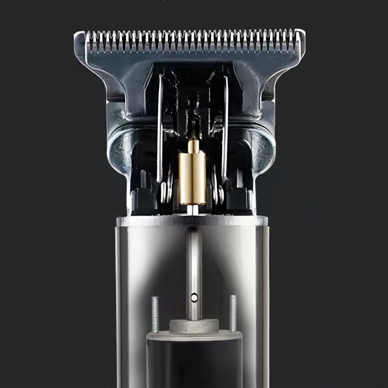 Мужской перезаряжаемый набор для стрижки волос с триммером для бороды и инструментами для стрижки волос