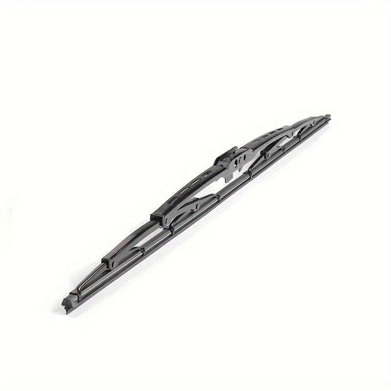 Черная металлическая щетка-стеклоочиститель с натуральной резиной для всех автомобилей с U-образным крюком