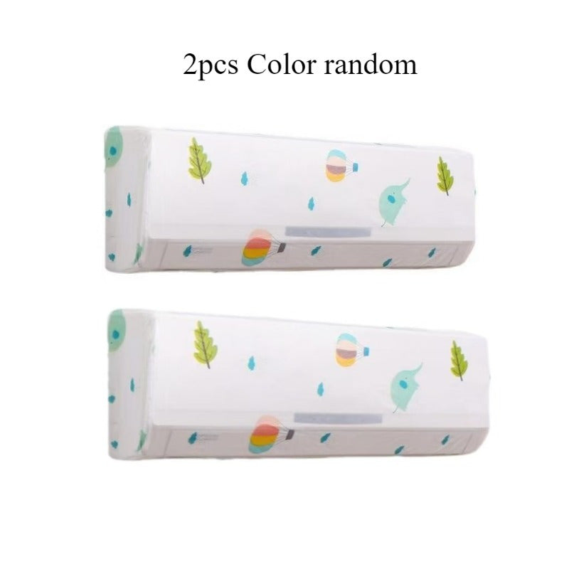 Funda para aire acondicionado de pared, a prueba de polvo, lavable, decorativa, para dormitorio