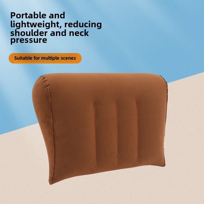 Almohadilla inflable de apoyo para maternidad para comodidad durante el embarazo, cuña portátil de PVC suave con funda transpirable
