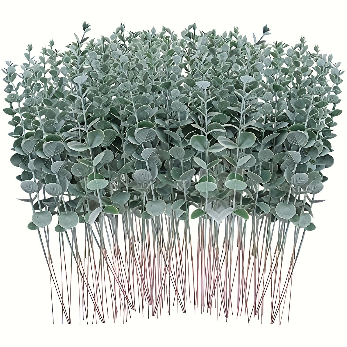 Artificial Eucalyptus Stems Set of 12-48 for Home Decor Indoor Outdoor