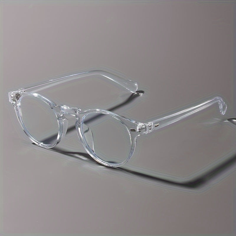 Gafas unisex de luz anti-azul azul minimalistas de armazón de policarbonato lentes de acrílico