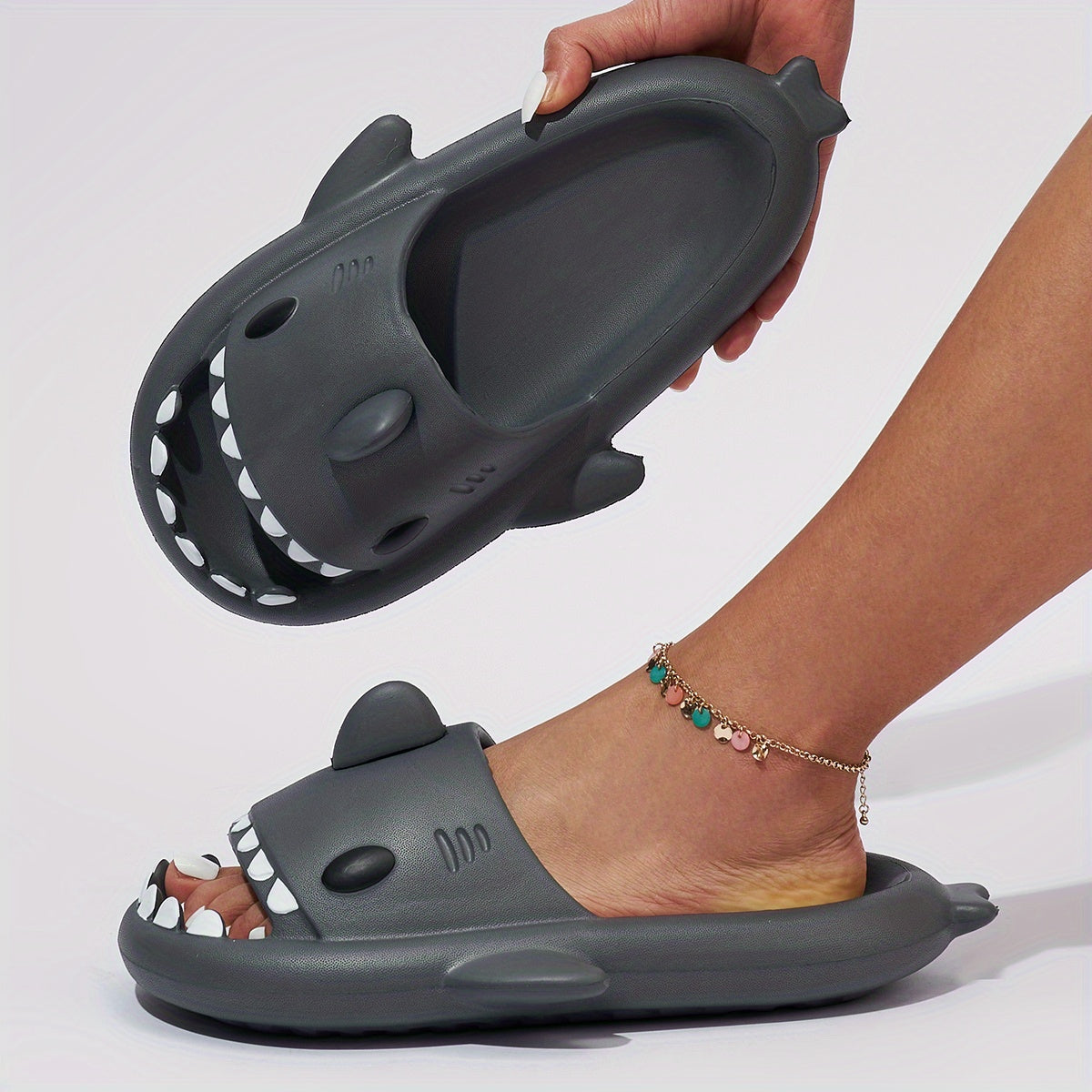 Unisex Casual Thick-Soled Slippers Home Comfort Height-Increasing Slides