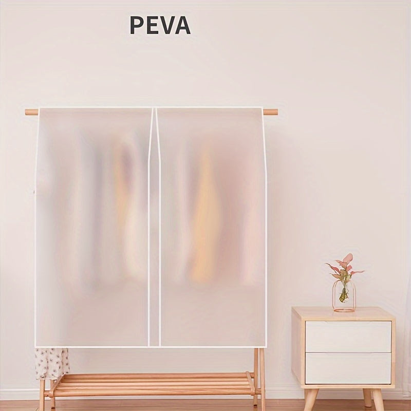 Kiyim-kechak saqlash qopqog'i to'plami ko'ylaklar, kiyimlar, palto, shkaf tashkilotchisi uchun