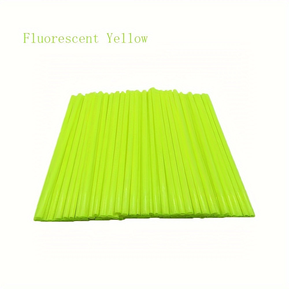 Universal Motorcycle Wheel Rim Spoke Wrap Kit 24cm 9.4in Dirt Bike Enduro