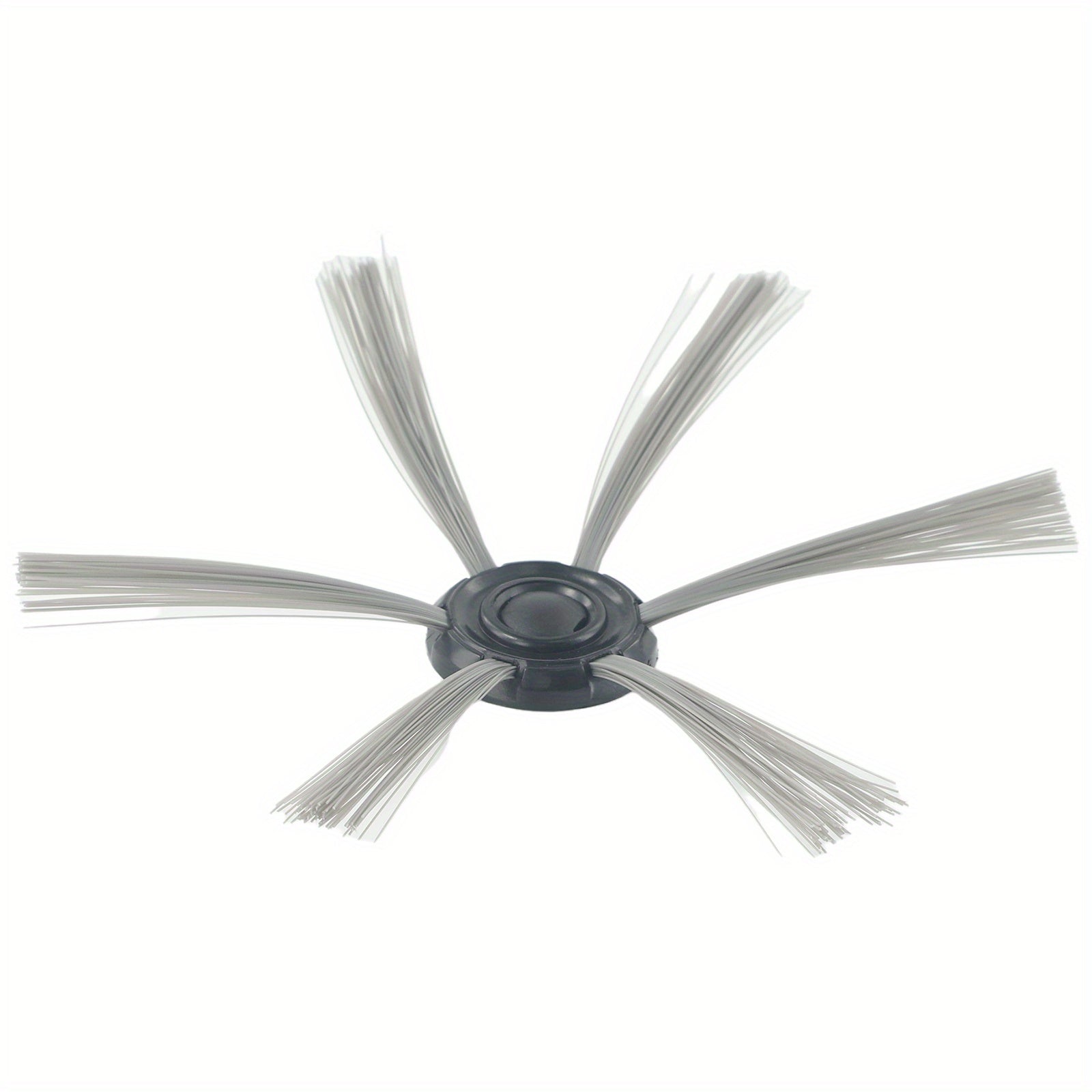 2pcs Robot Vacuum Side Brushes Durable Plastic Metal Bristles for Tight Spaces Debris Pickup