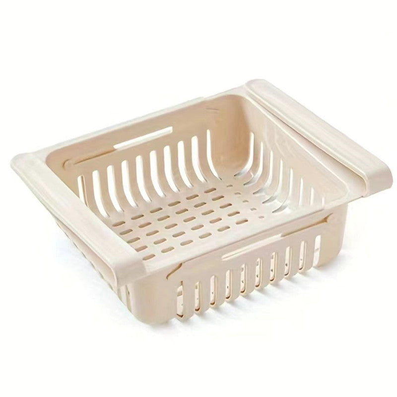 Moslashuvchan Plastik Muzlatgich Saqlash Kapsuli Ko'p Maqsadli Muzlatgich Tashkiliyotchisi