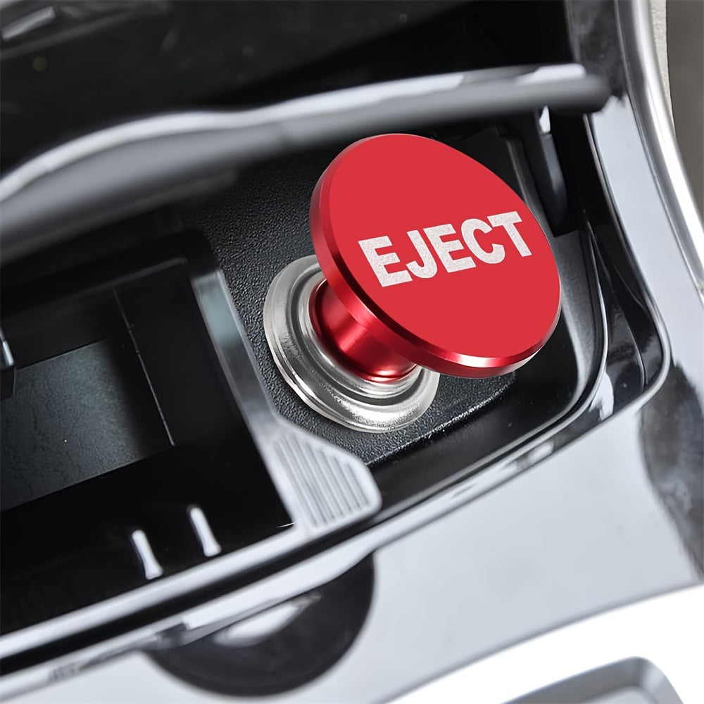 Черная анодированная алюминиевая кнопка для замены аксессуара для автомобильных ракетных огней