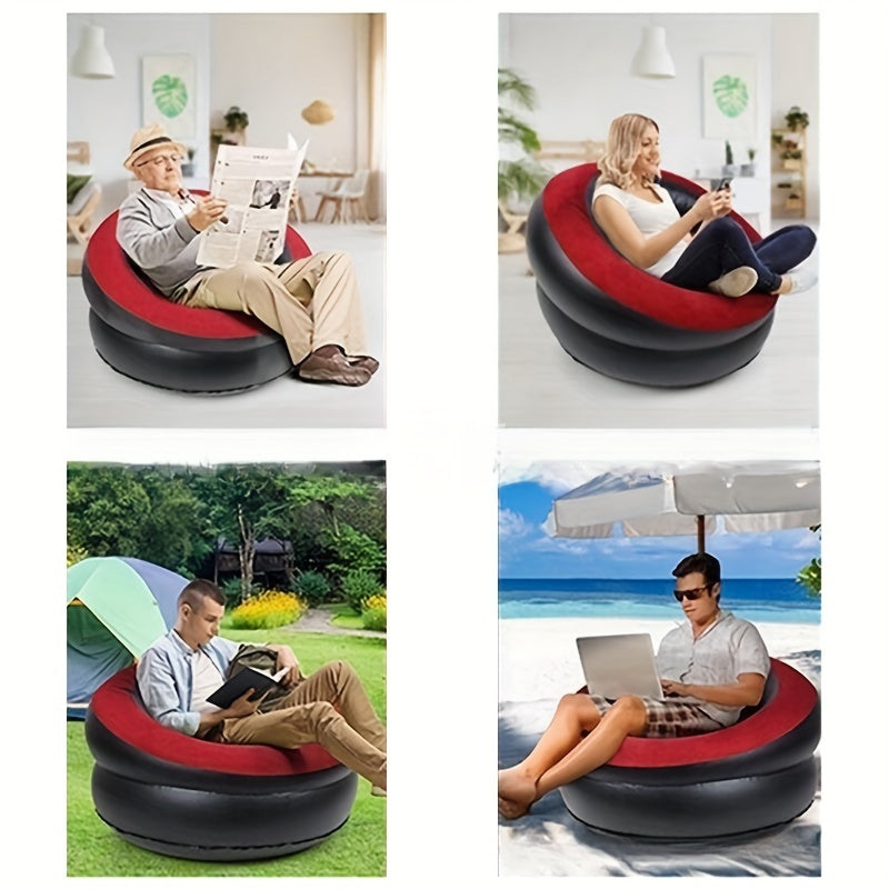 Klassik uslub va noyob bezaklarga ega, turli xonalar uchun mos, mustahkam va qulay shishiriladigan divan.