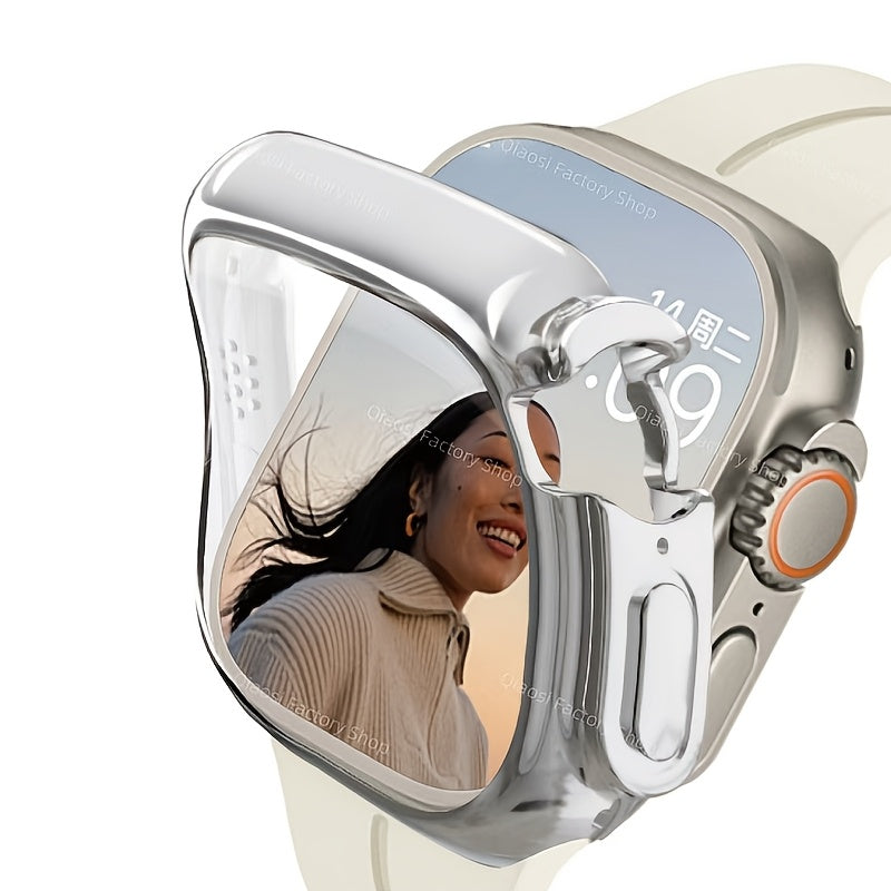 TPU Bumper Cover for iWatch Screen Protector Compatible with Series 9 8 7 SE 6 3 38mm 40mm 41mm 42mm 44mm 45mm