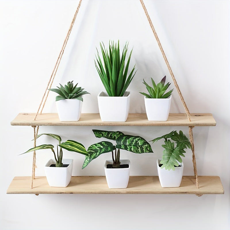 Artificial Succulent Plants Set of 6 for Indoor Decoration Nordic Style