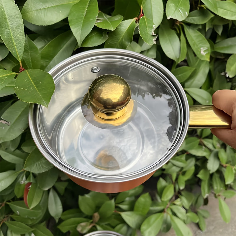 12-шт. набор кухонной посуды UAO из нержавеющей стали с индукционными кастрюлями и крышками. Включает многофункциональную кастрюлю для приготовления здоровых супов, пасты и морепродуктов. Идеальный подарок на новоселье или Рождество для дома и ресторанов.