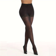 High Waist Tummy Control Pantyhose with Butt Lifting in Size 40D