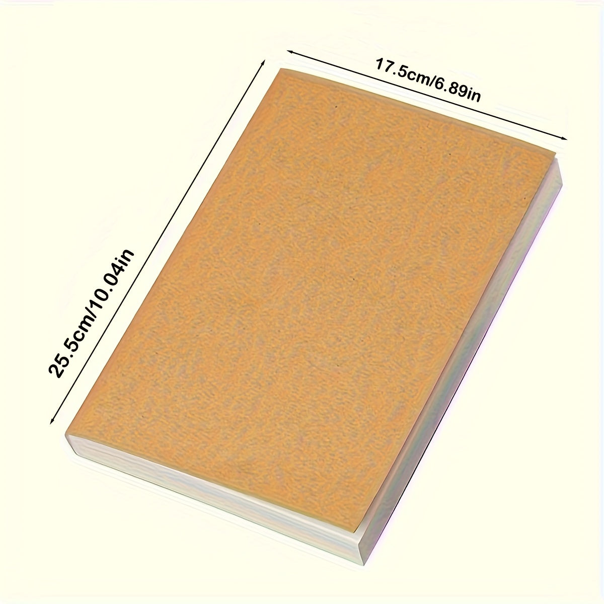 200 sahifali bo'sh daftar, yumshoq muqova, chiziqli skretchbook, chizish va loyihalash uchun