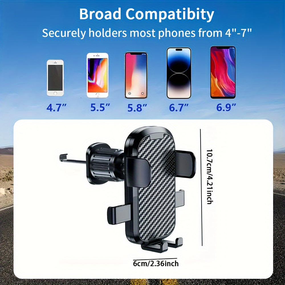 Universal avtomobil telefon uchun tutqich havo chiqishi montaji 360° burilish barqaror qo'llab-quvvatlash