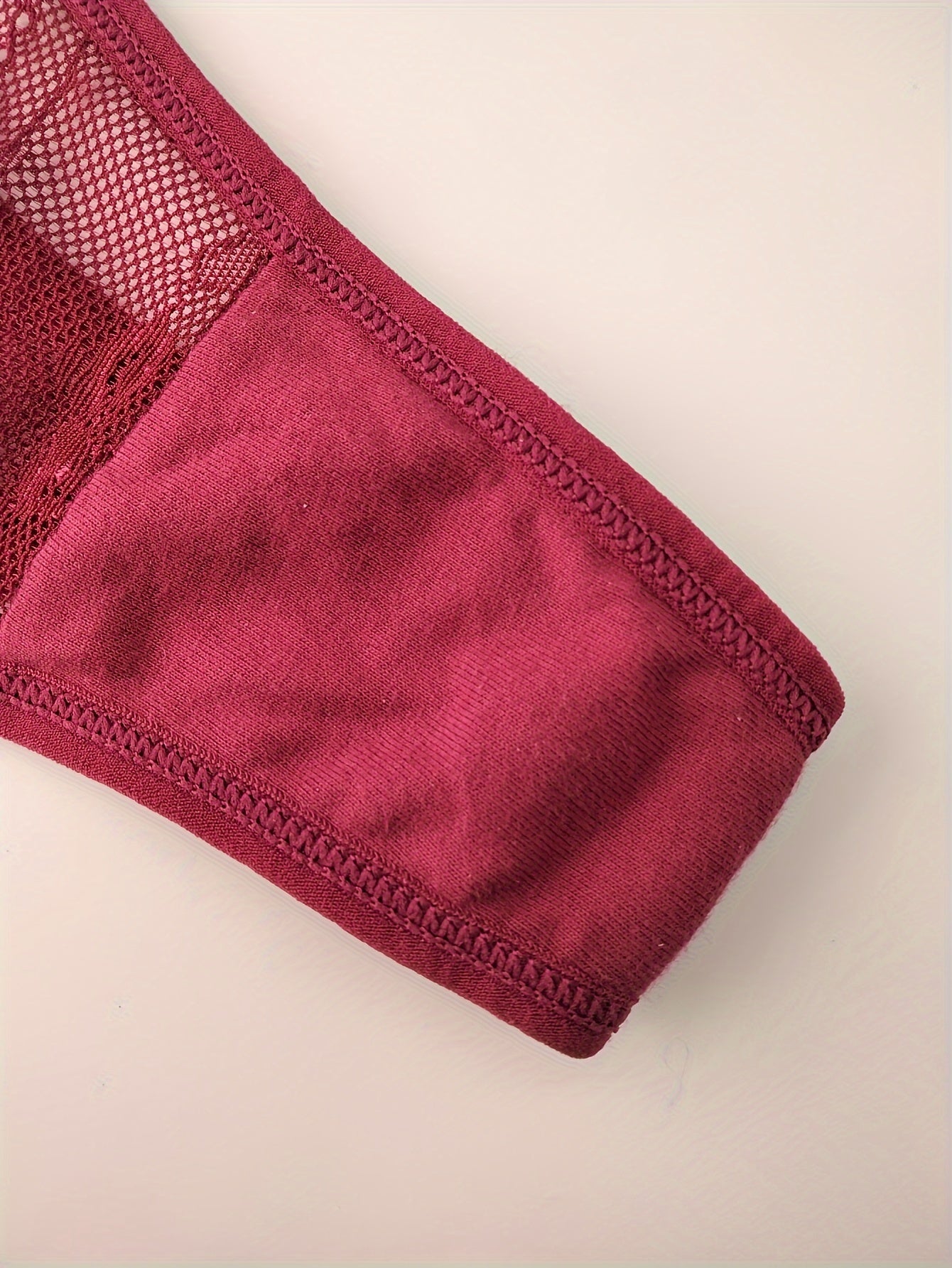 Lingerie Lace Thong with Diamond Decorations for Women