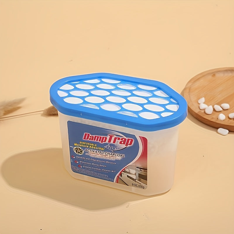 Caja deshumidificadora con absorbente de humedad de 200g y aroma a lavanda para armarios y espacios interiores