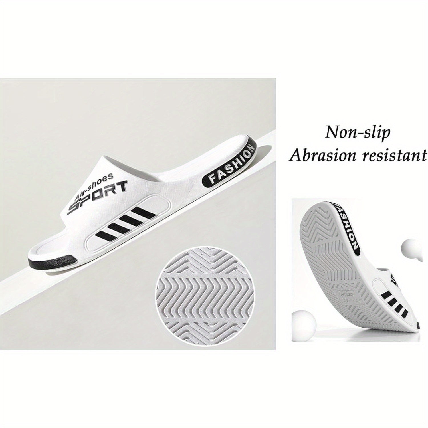 Women's Large Non-slip Waterproof Bathroom Shower Sandals