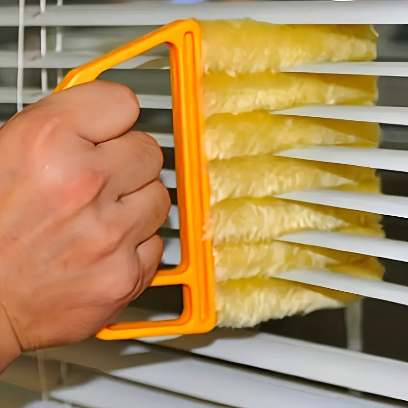 Microfiber Venetian Curtain Duster Reusable Washable Blind Brush for Dusting and Polishing