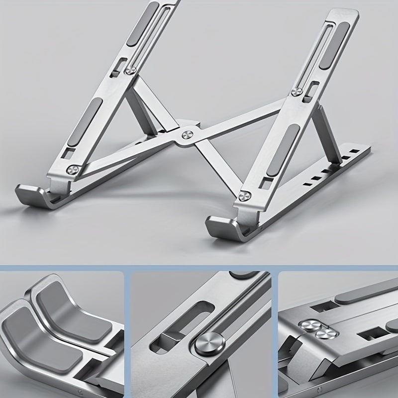 Aluminum Alloy Adjustable Foldable Laptop Stand Universal Notebook Holder