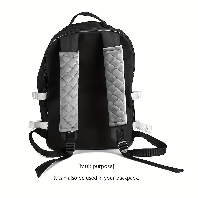 Universal Quilted Seat Belt Shoulder Pad for Comfort and Safety