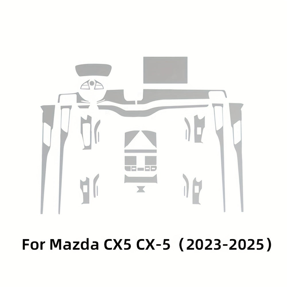 SUV uchun shisha muhofazasi TPU to'liq to'plam, shaffof, 39 sm, chizishga qarshi