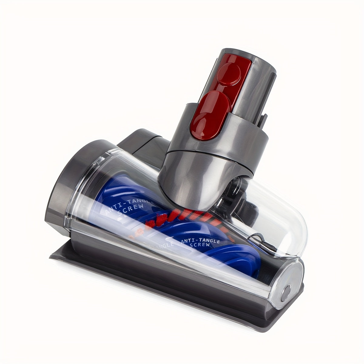 Fowoy Motorli Mini Cho'tka Boshliqi Dyson V7-V15 uchun, Tez Olib Tashlanadigan Qoplama Asbobi, Mustahkam Plastik va Polyester, Mos Kelayotgan Changyutgich Aksessuari, Batareyasiz.