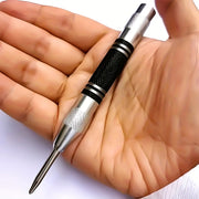 2pcs Heavy Duty Steel Automatic Center Punch Adjustable Tension Waterproof Durable